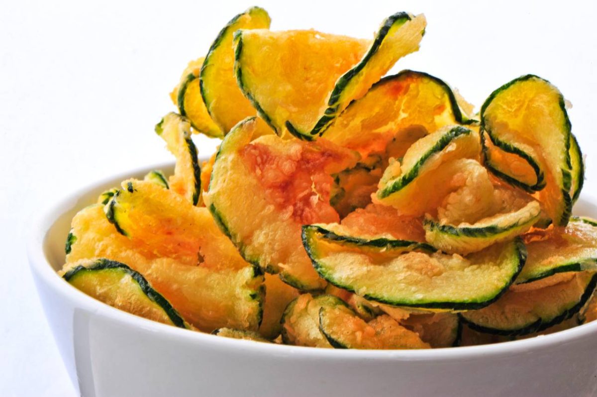chips courgettes