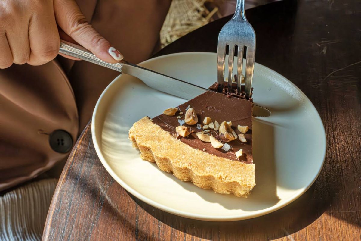 tarte chocolat cacahuètes