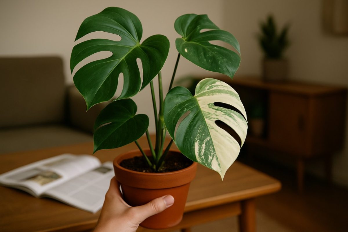 Monstera deliciosa 'Variegata'