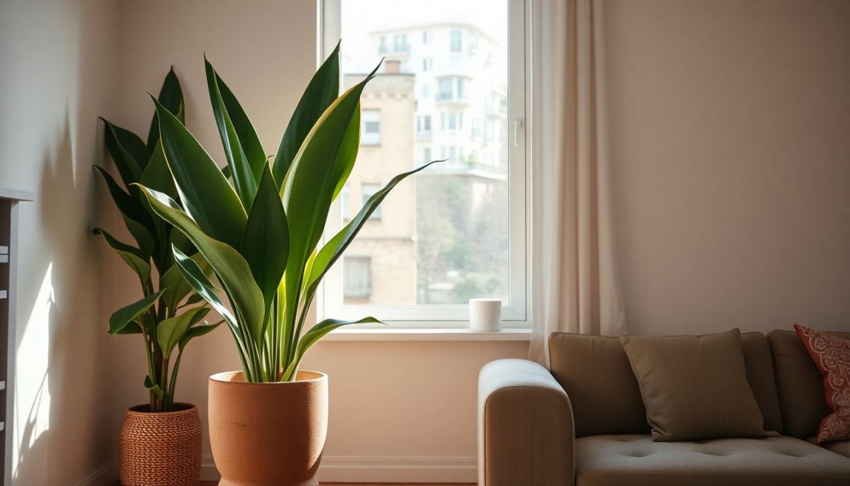 Sansevieria en appartement