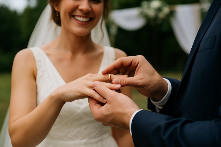 mariage bague au doigt