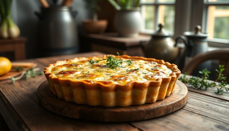 Tarte aux poireaux