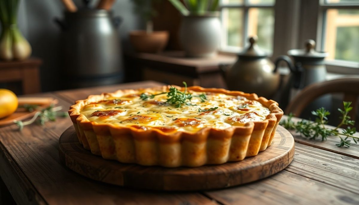 Tarte aux poireaux