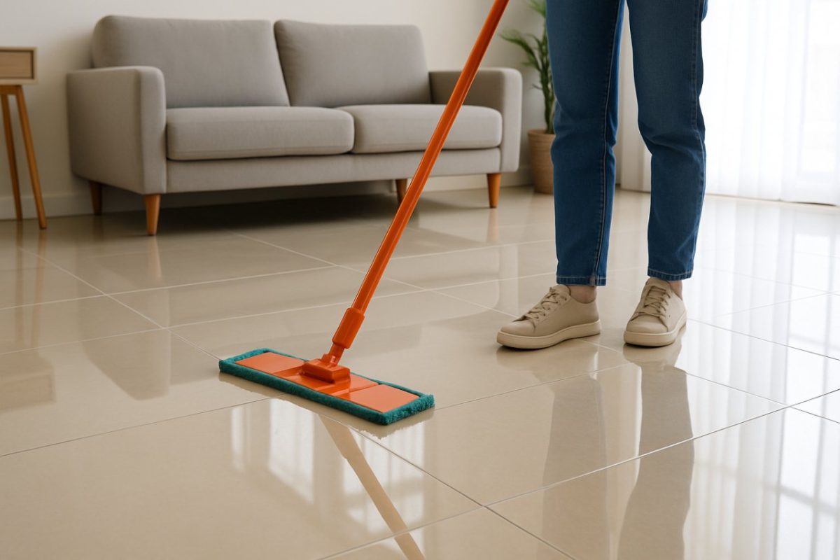 carrelage brillant