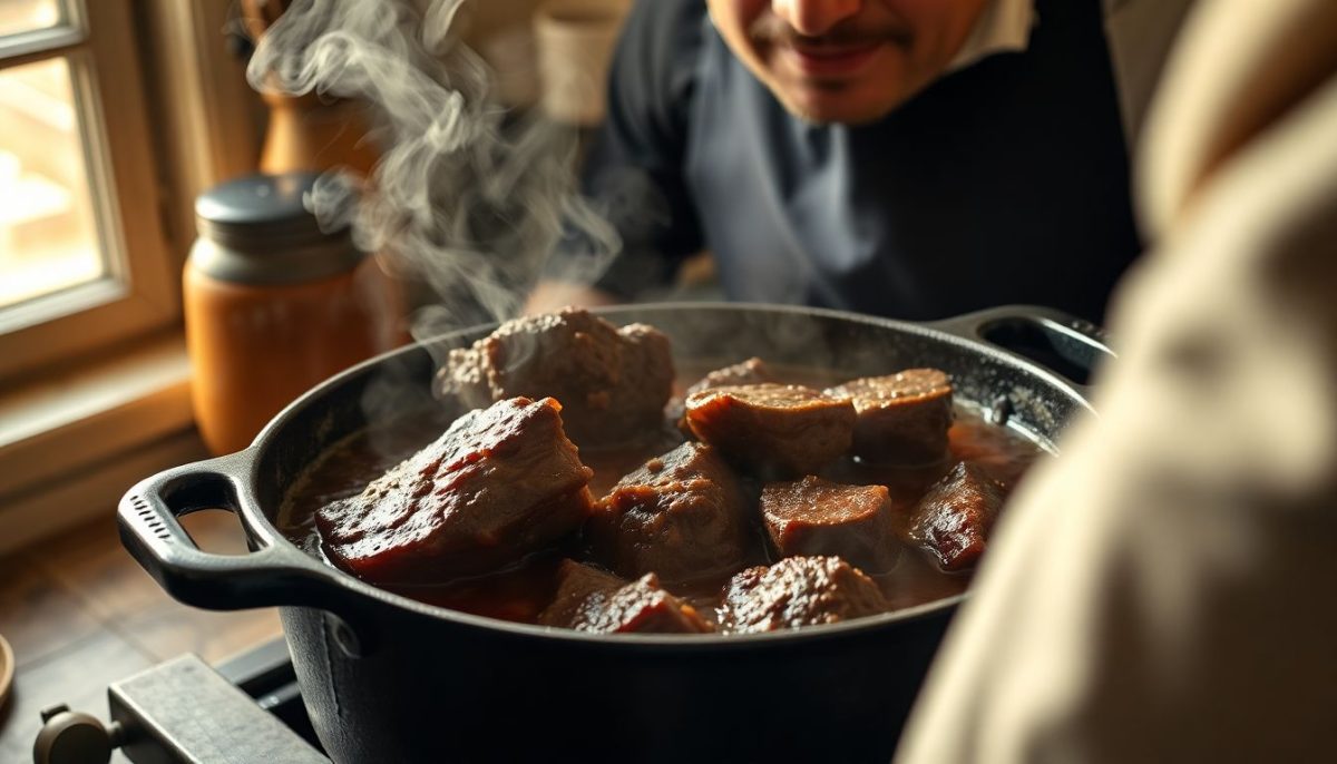 L'astuce secrète des grands chefs pour un bœuf bourguignon ultra tendre