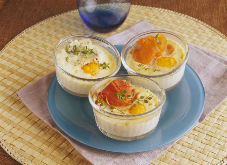 oeuf cocotte au jambon