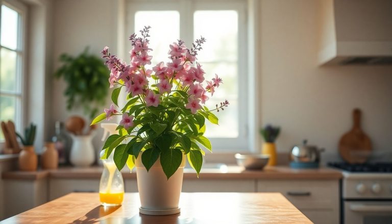 Arrêtez les sprays anti-odeur en cuisine : cette plante aux fleurs magnifiques fait bien mieux