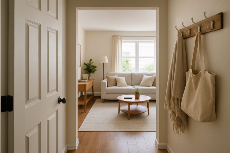 Entrée ouverte sur le salon : comment créer un espace accueillant sans sacrifier le confort