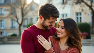 un couple amoureux une homme et une femme