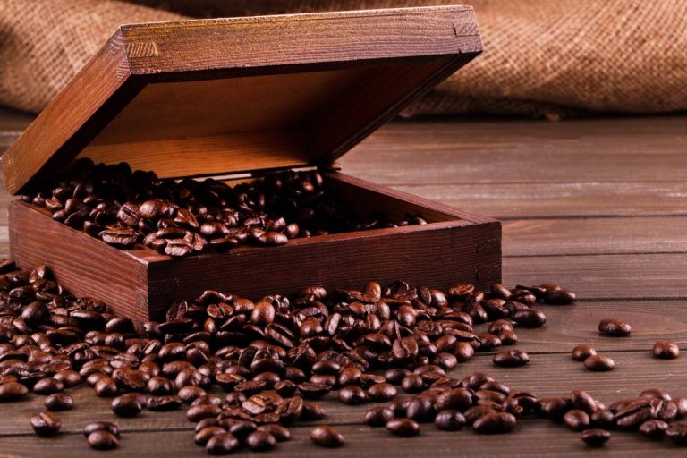 boite café en grain