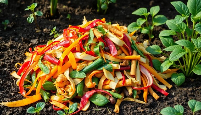 déchets légumes jardin