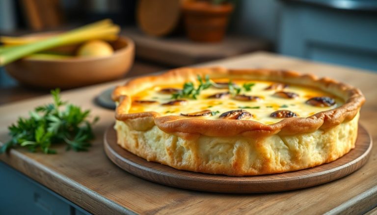 quiche aux poireaux et au chèvre