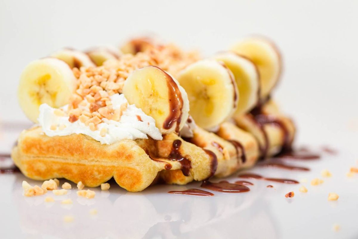 gaufres à la banane