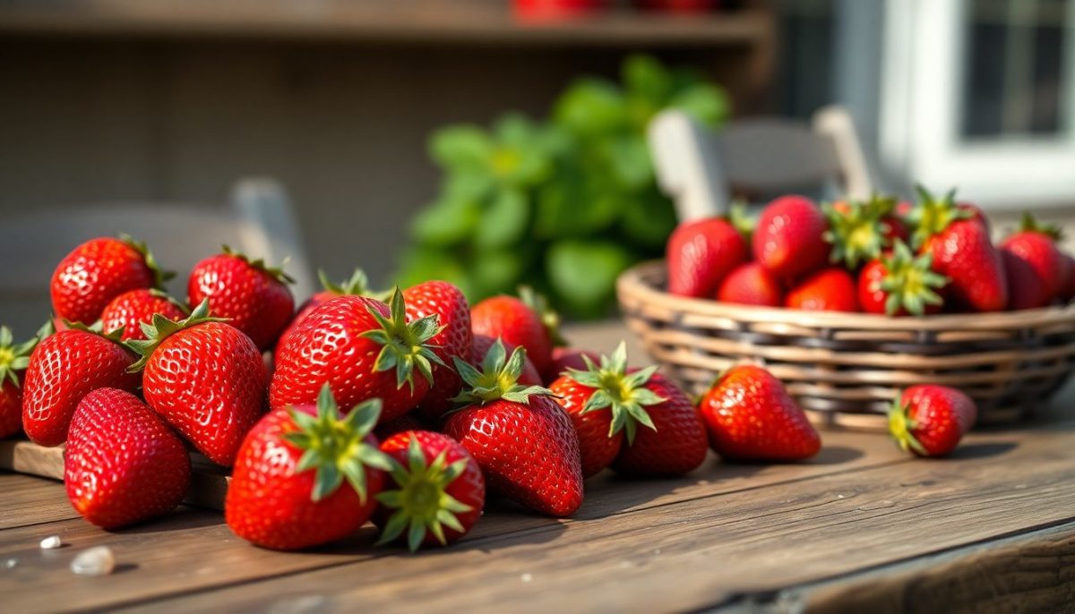 barquette de fraises