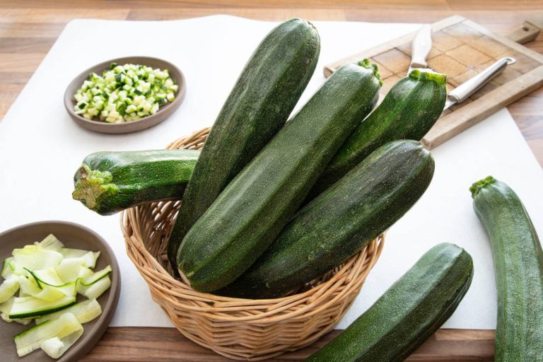 courgettes panier