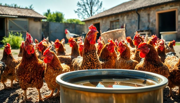 Canicule et poules : comment reconnaître une déshydratation et sauver son élevage