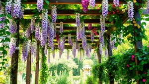 Top 5 des plantes grimpantes pour transformer votre pergola cet été