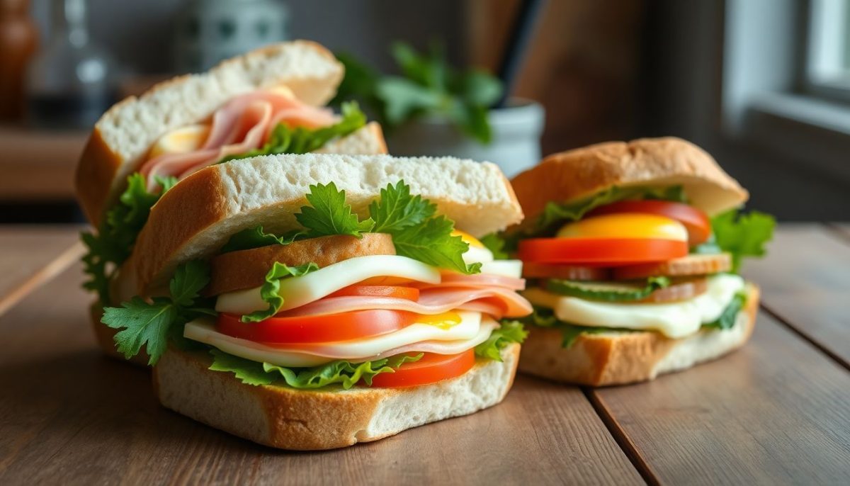3 idées de sandwichs froids express au pain de mie pour un repas rapide et savoureux