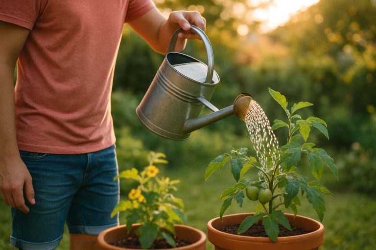 arroser plantes été