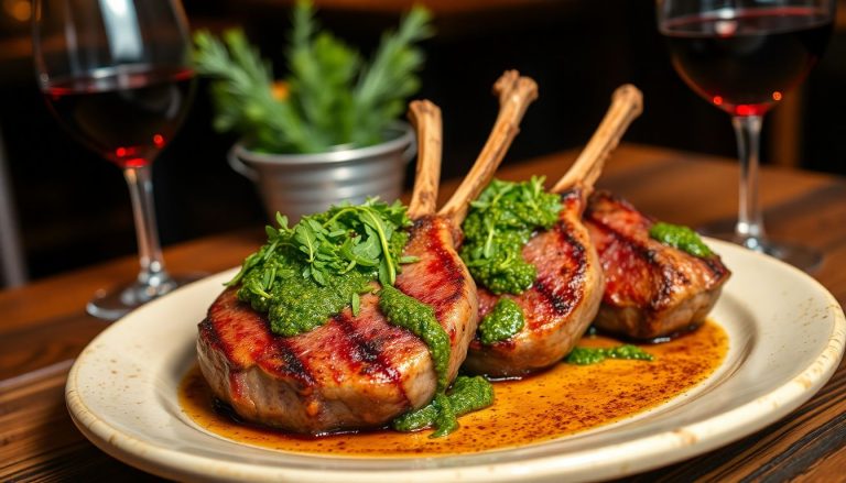 Côtelettes d'agneau au pesto de roquette : la recette qui va changer vos dîners