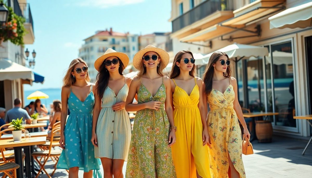 Robes fraîches et chics : les styles qui passent de la ville à la plage sans effort