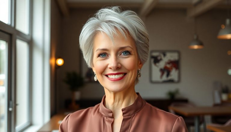 coiffure femme 60 ans