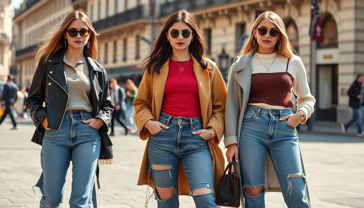 Jeans à taille asymétrique : 3 looks street style à copier absolument