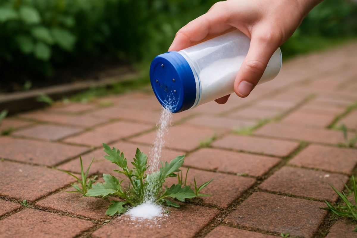 Sel contre mauvaises herbes : efficace ou catastrophe pour votre jardin ?